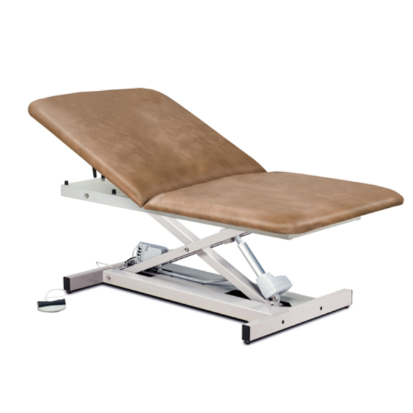 Power 600 Bariatric, Extra Wide, Open Base, Power Table with Adjustable Backrest - Image 3