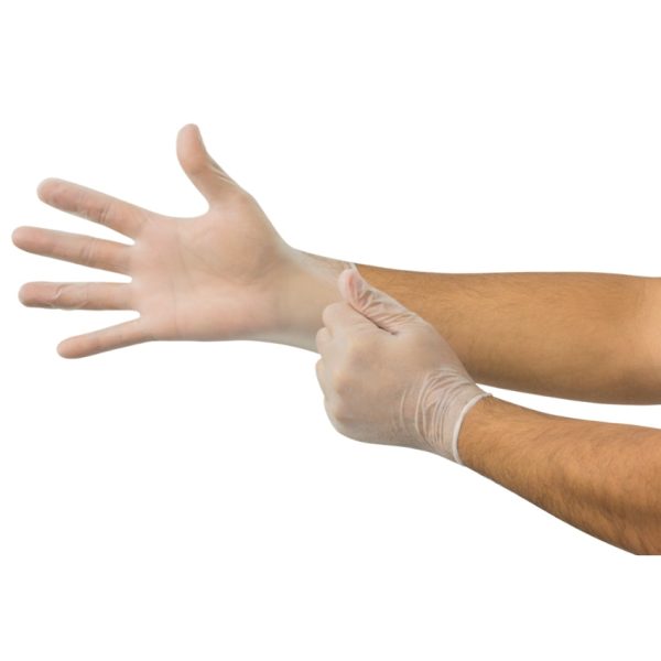 Powder-Free Synthetic Medical Exam Gloves, Medium