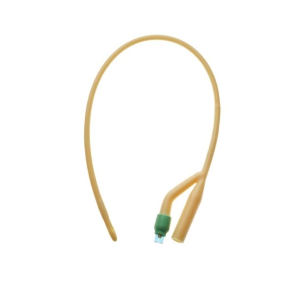 Sterile 2-Way Silicone Foley Catheter, 5cc Balloon