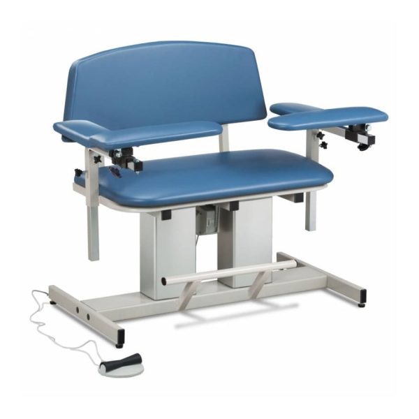 Blood Drawing Chair with Padded Arms, Bariatric