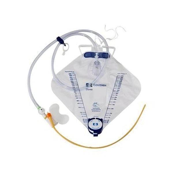 Silicone Foley Catheter 30 mL, 2-Way, Coudé Tip