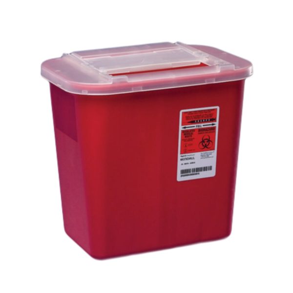 Monoject Multi-Purpose Sharps Containers with Sliding Lid - Image 2