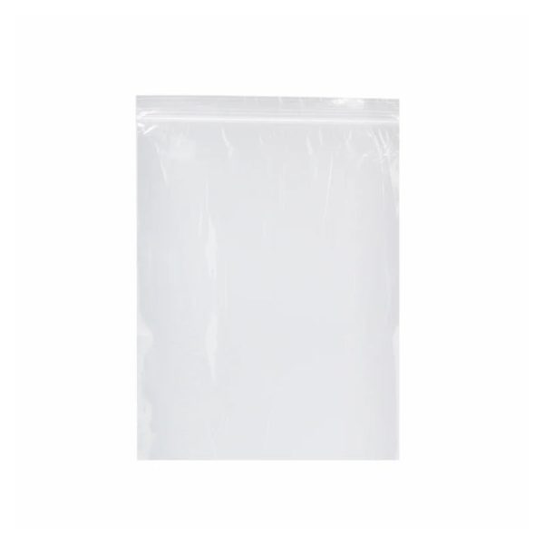 Reclosable Zip Bags, Clear