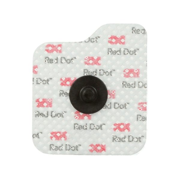 Red Dot Repositionable Monitoring Electrodes