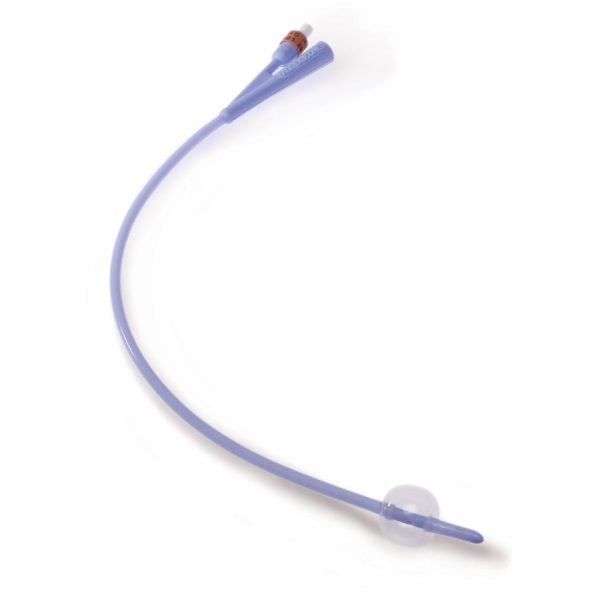 Silicone Foley Catheters, 5 mL, 2-Way