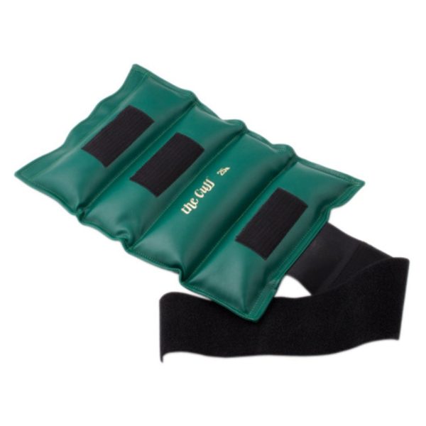 The Cuff Deluxe Ankle and Wrist Weight, Green, 25 lbs