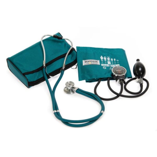 Aneroid Sphygmomanometer-Sprague Kit, Teal