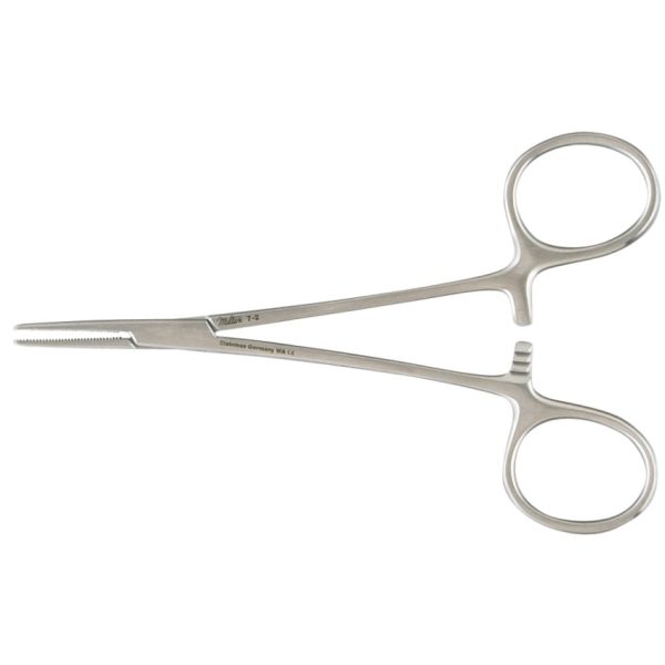 Halsted Mosquito Forceps, Curved With Locks, 5"