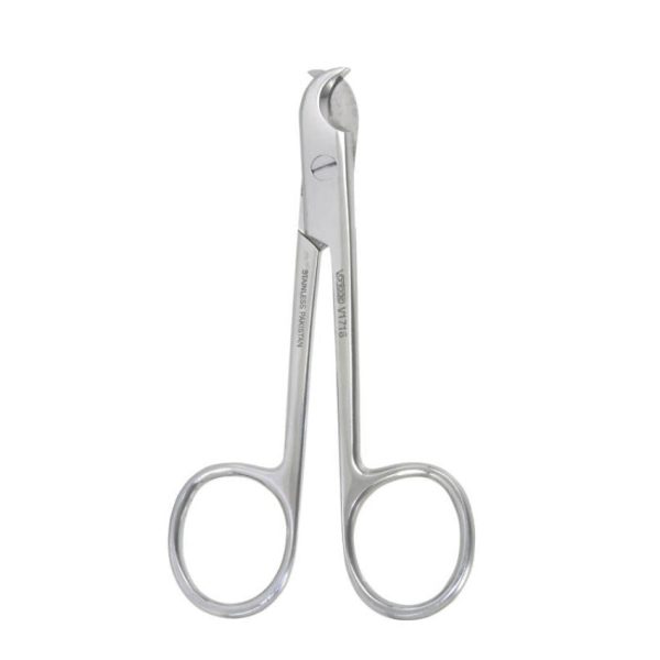 White Canine Nail Scissors 4.5 in