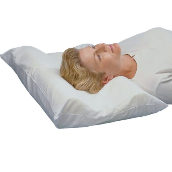 Rolyan SleepRite Posture Neck Pillow with Zippered Cover