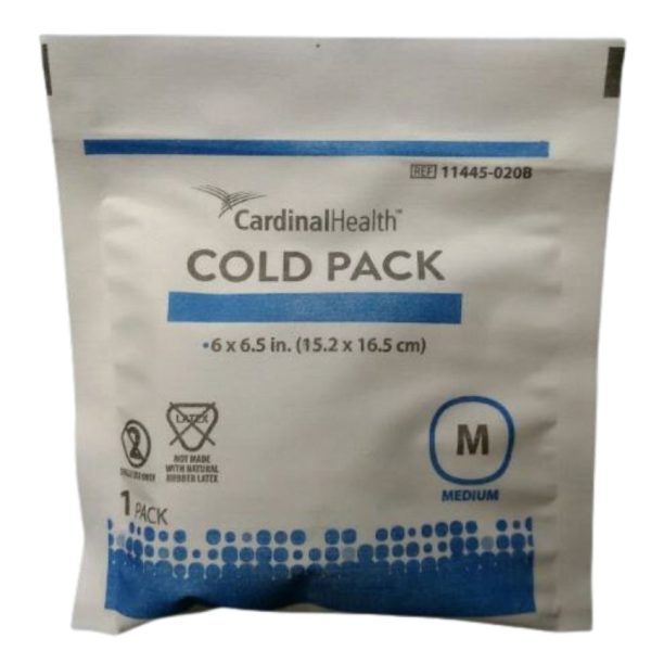 Non-Sweat General Purpose Instant Cold Pack, Medium, 6" x 6 1/2"