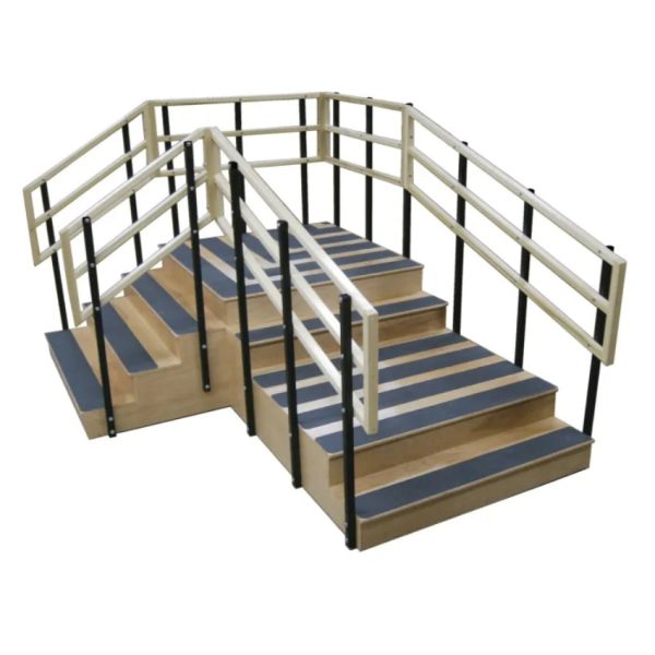 Bariatric Training Stairs with Dual Platforms