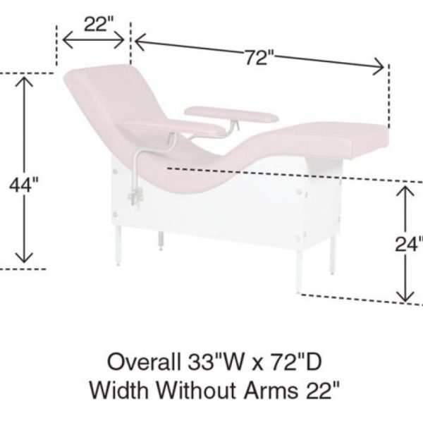 Lounge Chair Blood Donor Bed - Image 2