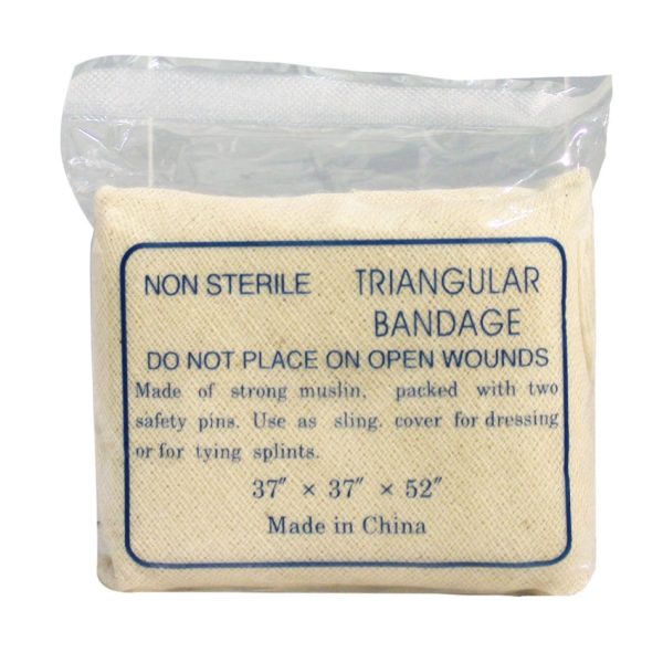 Triangular Bandage 37" x 37" x 52", Non-Sterile