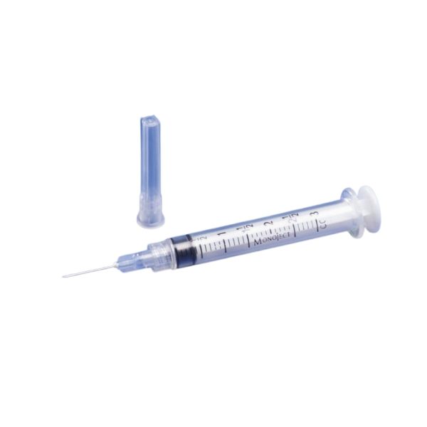 Monoject™ Rigid Pack Syringe with Hypodermic Standard Needle - Image 2