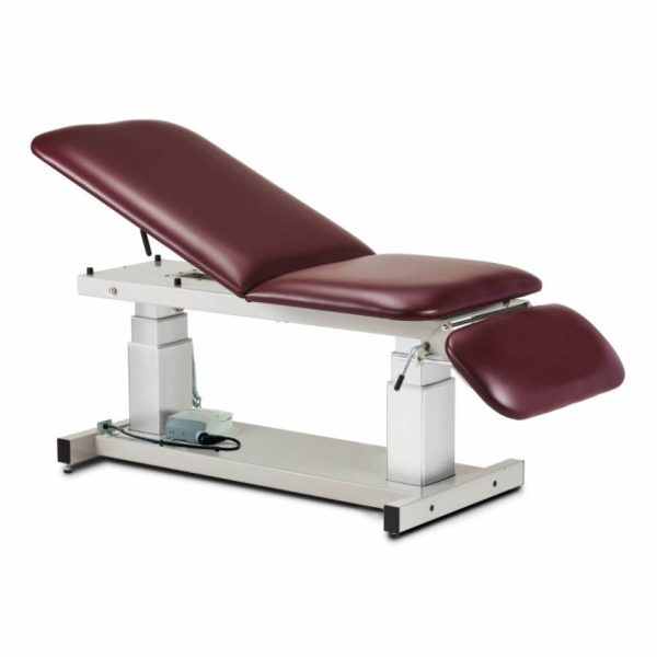 General Ultrasound Table with Three-Section Top, 27in, 500lb