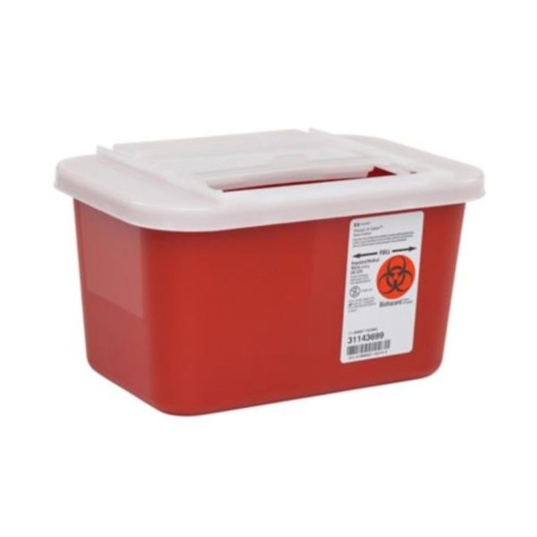 Monoject Multi-Purpose Sharps Containers with Sliding Lid